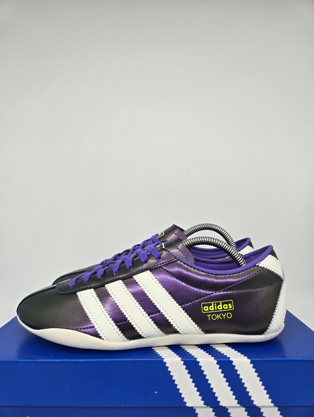 adidas Women's Tokyo IH6610 Metallic Purple Off White Shoes Size 6